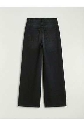 LCW Jeans Taşlı Wideleg Kadın Jean Pantolon\t Image 5