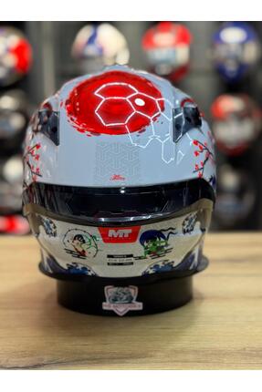 Mt Targo S Yamanaka A5 Parlak Kapalı Kask Image 2