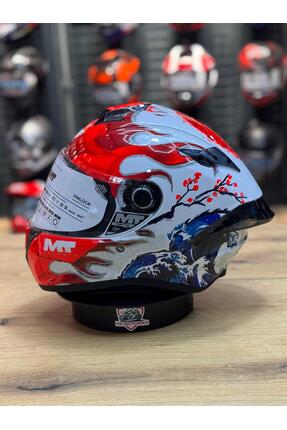 Mt Targo S Yamanaka A5 Parlak Kapalı Kask Image 0