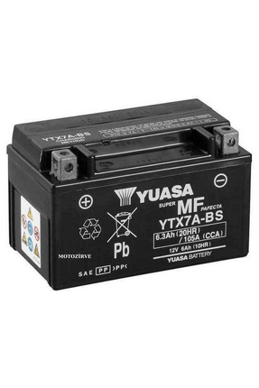 YTX7A-BS (CP) 6,3 Ah Motosiklet Aküsü 12 Volt 105 Bakımsız, ytx7abs Image 1