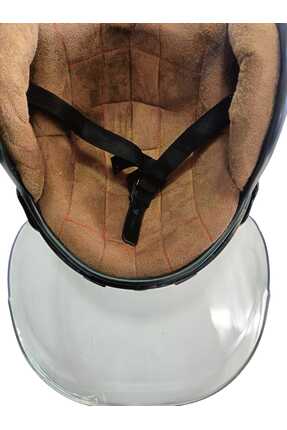 RETRO AÇIK MOTOSİKLET KASKI Image 5