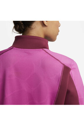 Dri-FIT Kadın Uzun Kollu 1/4 Fermuarlı Antrenman Üstü Image 2
