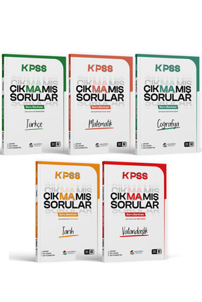 Akademi Denizi KPSS Türkçe Matematik Coğrafya Tarih Vatandaşlık Çıkmamış Sorular Soru Bankası 2026 Image 0