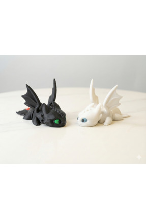 Ejderhanı Nasıl Eğitirsin Dişsiz ve Işığın Öfkesi Figür Seti Image 0
