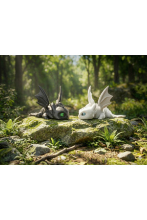 Ejderhanı Nasıl Eğitirsin Dişsiz ve Işığın Öfkesi Figür Seti Image 6