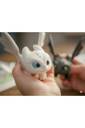 Ejderhanı Nasıl Eğitirsin Dişsiz ve Işığın Öfkesi Figür Seti Image 3