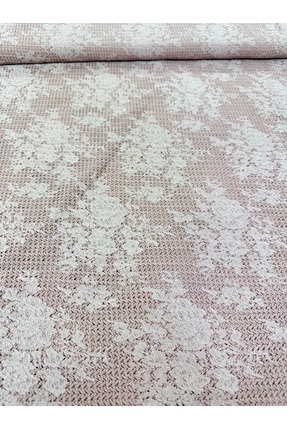 Likralı Pudra Dantel Kumaş | Esnek, Yumuşak Dokulu ve Zarif Desen Image 2