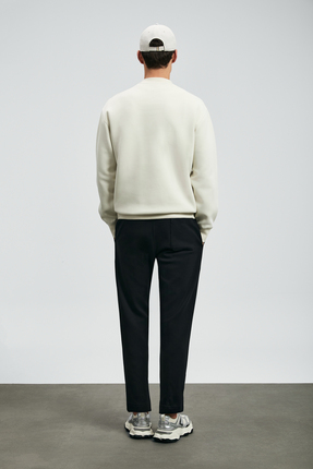 Oracle Erkek Sweatshirt Kırık Beyaz Image 5