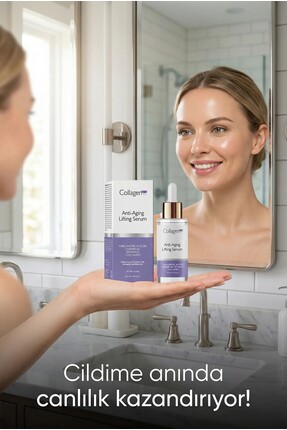 Hyaluronik Asit Serum 30ml, Yaşlanma Karşıtı, Kolajen Içerikli, Vitamin B5, C Vitamini Image 2