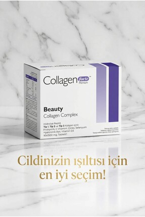 Beauty Collagen, Probiyotik & Multivitamin 1500mg X 90 Tablet Image 7