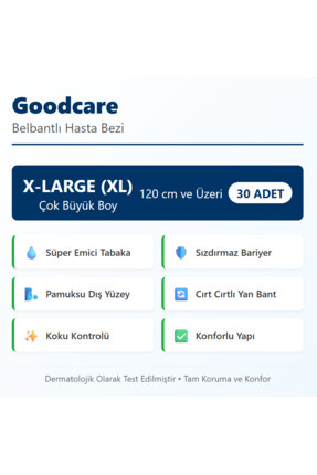 GOOD CARE BELBANDLI (XL) 30 ADETLİ Image 1