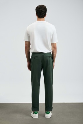 112020058 Roland Erkek Basic Tişört Erkek T-Shirt BEYAZ Image 5