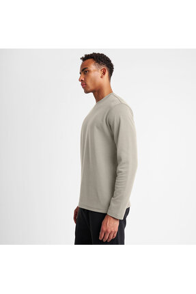 25NTEB001261-420 Erkek Uzun Kol Tişört Image 1