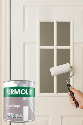 Permolit Permokapı Amerikan Panel Kapı Boyası (BEYAZ) Image 2