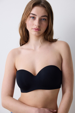 Straplez Multiway Siyah Sütyen Image 4
