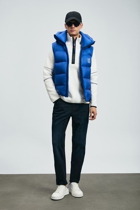 112200244 Franz Spor Jean Erkek Pantolon Slim Fit Erkek Kot Pantolon MAVİ Image 3