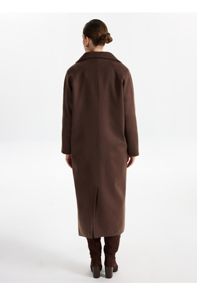 Kahve Kadın Kaban F4WL-KBN0346 Image 7