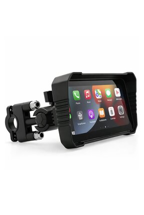 GP VOVEL M-790 6.25” Ekran Ön Arka Kameralı Motosiklet CarPlay Android Auto Multimedya Navigasyon Si Image 4