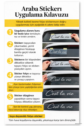 Kişiye Özel Hackback Araç Arka Cam Yazısı Sticker| Golf,Corsa Polo vb Yazısı 6 Renk 50x8 cm Image 4