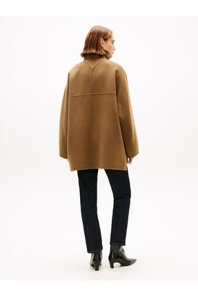 DF WOOL GB FUNNEL NK COAT Image 1