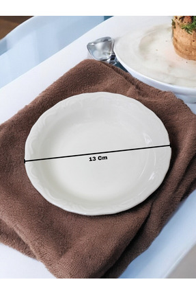 Miraflor 13 cm Küçük Çerez ve Salata Tabağı 6 Adet Image 3