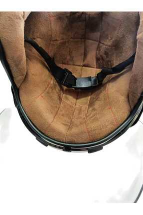 RETRO AÇIK MOTOSİKLET KASKI Image 6