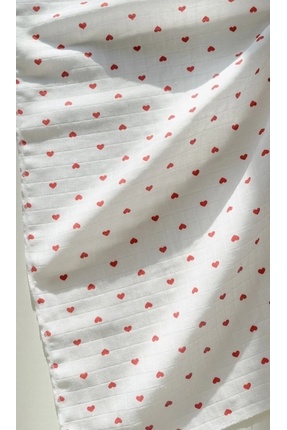 Kalpli Bebek Müslin Mendil Seti 1 Büyük Müslin + 7 Adet Mendil %100 Pamuk Image 2