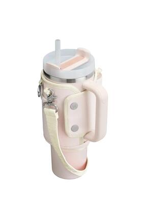 The AllDay Quencher CarryAll 1.18L 40Oz Unisex Pembe Termos Taşıma Çantası Image 1