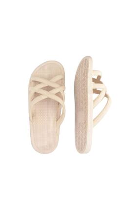 Yazlık Kaydırmaz Taban Kadın Terlik Image 6