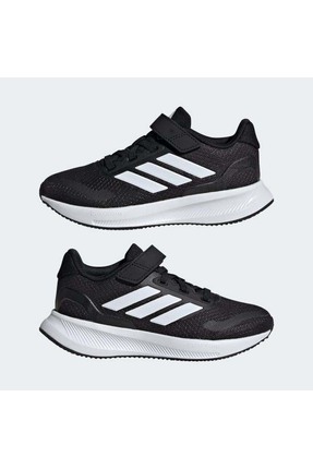 Runfalcon 5 El Siyah - Beyaz Unisex Çocuk Sneaker Ie8574 Image 6
