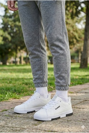 Acne Moda Unisex Günlük Spor Ayakkabı -900238-9124 - Beyaz Image 1