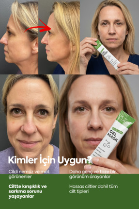 Aloevera Gel Mask - Gençleştirici Jel Maske Image 3