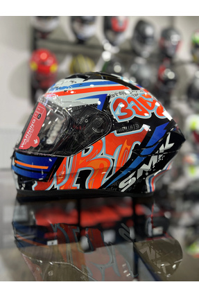 Stellar Graffiti Kapalı Kask Image 4