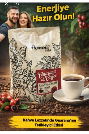 Homm Vıta Guarana Kahve 30 Adet 60gr Image 2