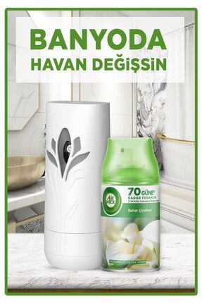 Oda Kokusu Freshmatik, Otomatik Sprey Makine + Bahar Çiçekleri Yedek Sprey 250 ml Image 5