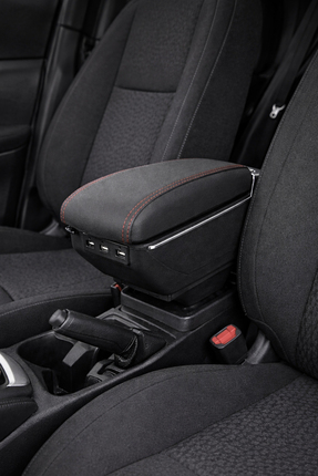 Her Araca Uygun Sürgülü Kol Dayama Kolçak 7 USB'li Çok Fonksiyonlu Lüks Image 0