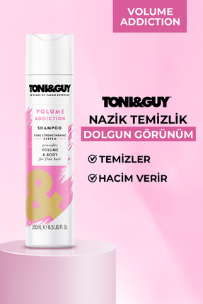 Toni & Guy İnce Telli Saçlar İçin Şampuan 250ML Image 1
