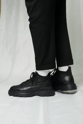 K569 Lucas Model Hakiki Deri El Yapımı Erkek Bot Image 3