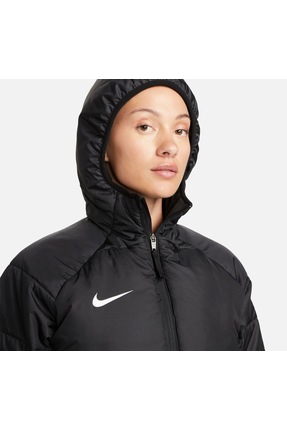 Academy Pro Therma Fit Kadın Siyah Kapüşonlu Mont Image 2