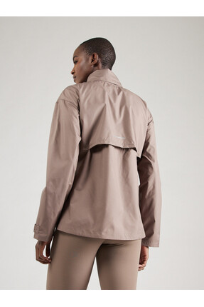 Fast Repel Running Full-Zip Hooded Kahverengi Kadın Yağmurluk Image 7