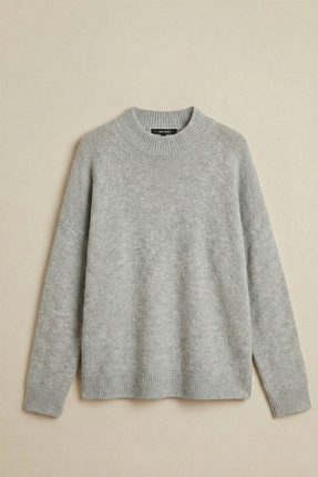 KOLLARI İŞLEMELİ KAZAK Image 1