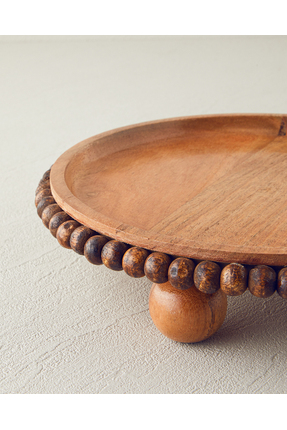 Rustique Akasya Sunumluk 28x5 Cm Kahverengi Image 2