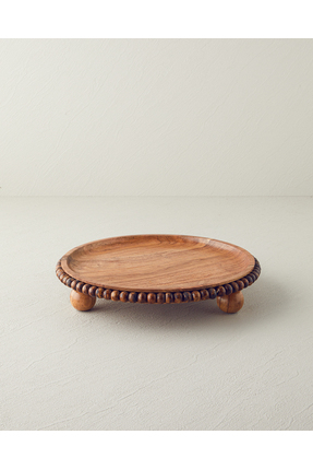 Rustique Akasya Sunumluk 28x5 Cm Kahverengi Image 0