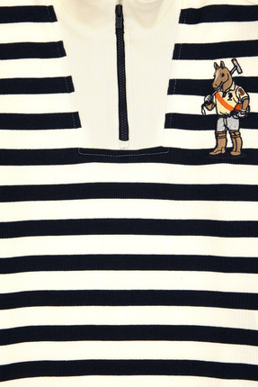 Erkek Çocuk Lacivert Yarm Fermuarlı Süprem Sweatshirt 50316707-VR033 Image 5