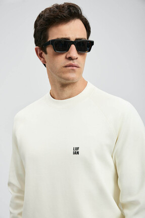 Grant Kırık Beyaz Erkek Sweatshirt 112030179 Image 4