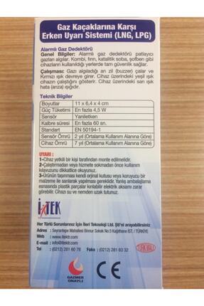 Nys-03 Model Gaz Alarm Cihazı Doğalgaz Lpg Dedektörü Tse Image 1