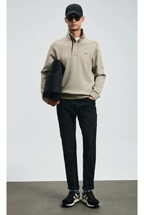 112200262 Wıllıam Spor Jean Erkek Pantolon Slim Fit Erkek Kot Pantolon SİYAH Image 1