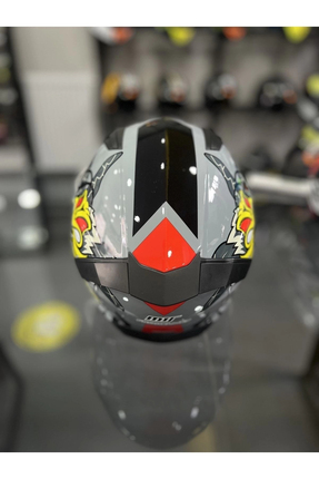 Helmets Kapalı Full Face Kask Arı Desen Image 2