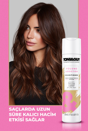 Toni & Guy Volume Addiction Hacim Veren Saç Kremi 250ML Image 3