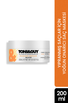 Toni & Guy Yeniden Yapılandırıcı Yoğun Onarıcı Saç Bakım Maskesi 200ML Image 0